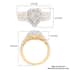 10K Yellow Gold G-H I2-I3 Diamond Heart Ring (Size 9.0) 4.50 Grams 1.00 ctw image number 5
