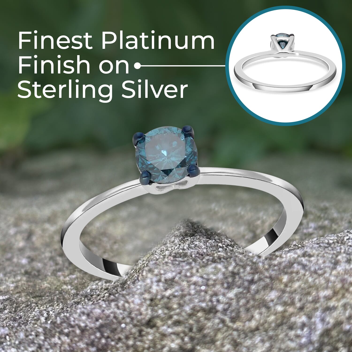 Platinum promise rings for on sale her