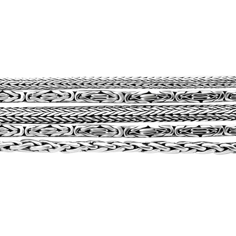 Bali Legacy Multi Layer Necklace in Sterling Silver, Silver Toggle Clasp, Birthday Gifts For Her (20-21 Inches)