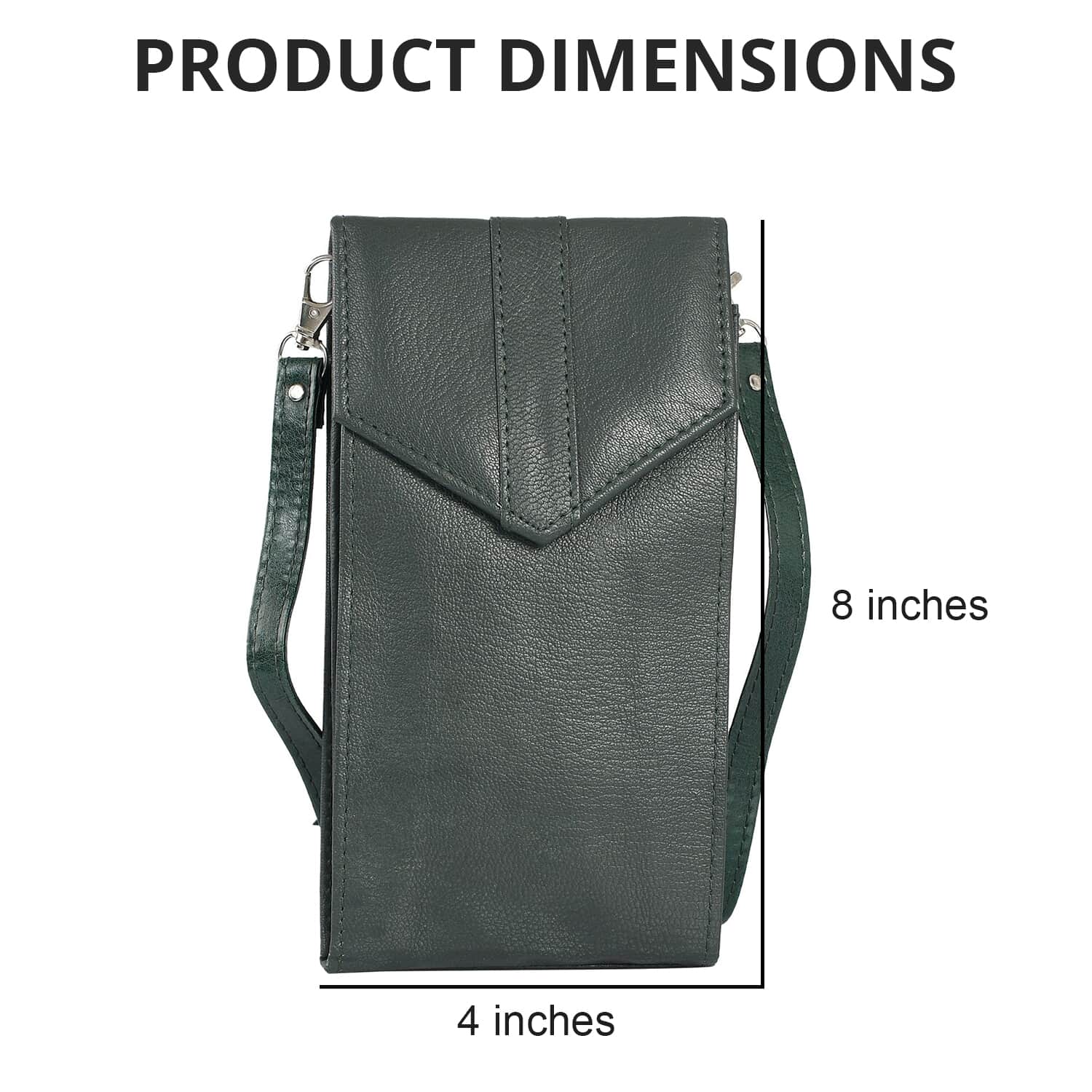 Genuine leather touch online screen purse