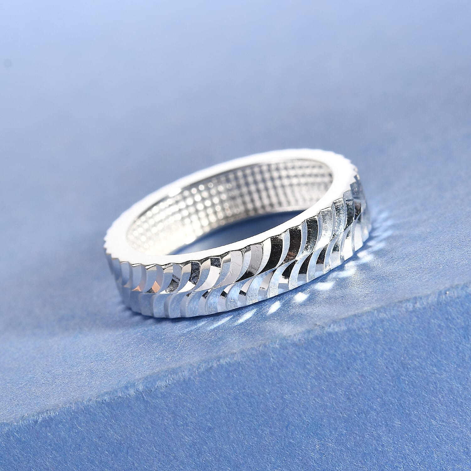 Sterling Silver Band Ring (Size 10.0) 2 Grams