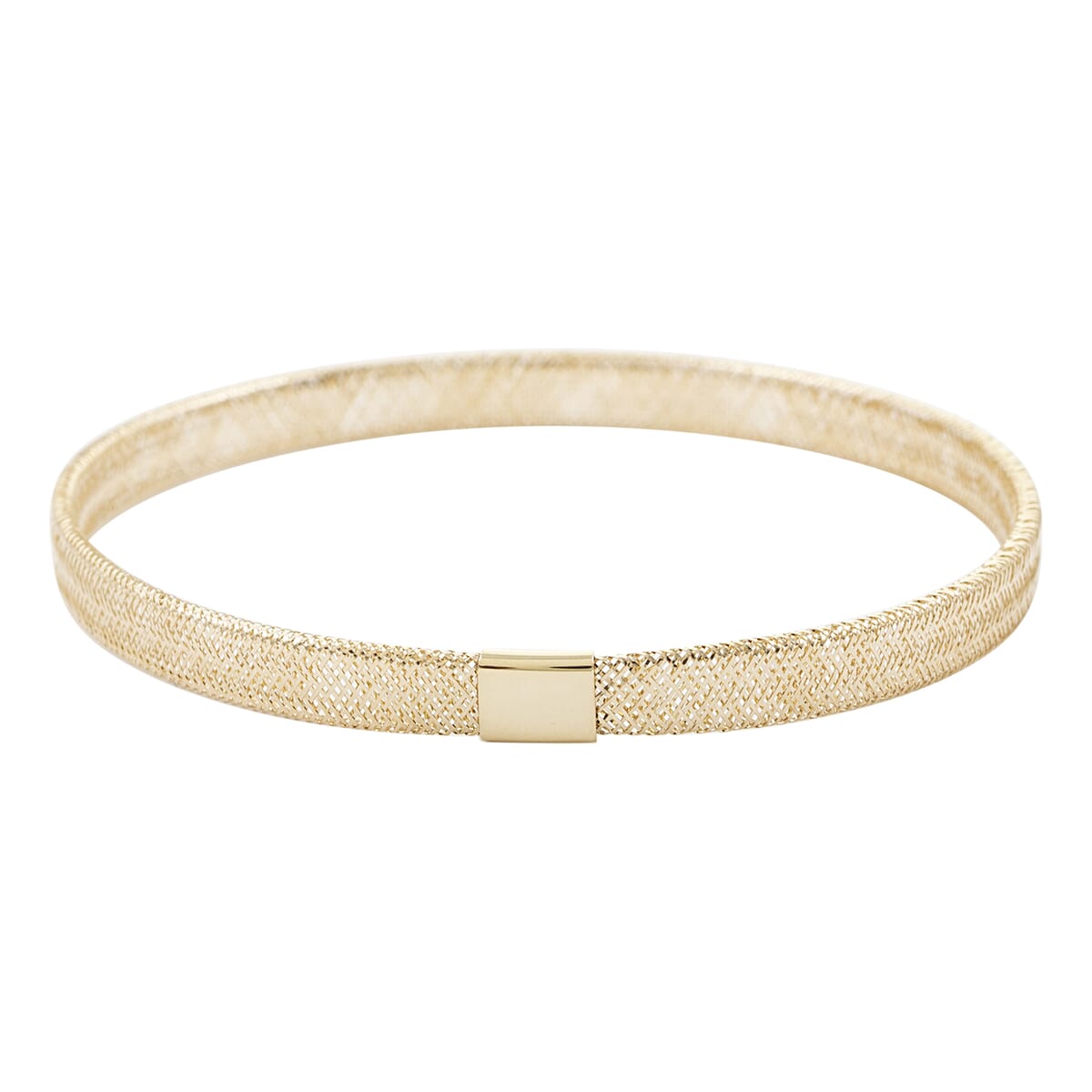 Maestro Gold Collection Italian 10K Yellow Gold Mesh Bracelet (7.00 In) (1.2 g) image number 0