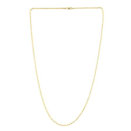 10K Yellow Gold 3.2mm Rope Necklace 22 Inches 5.10Grams image number 2