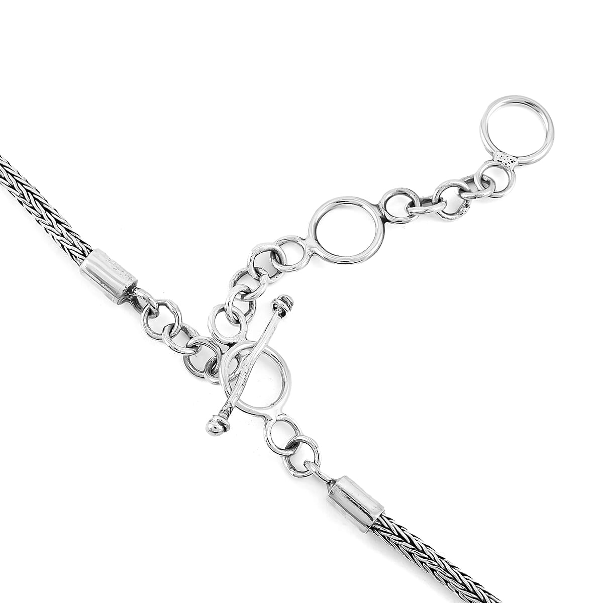 Bali Legacy Sterling Silver Lariat Necklace (20 Inches) 29.50 Grams image number 4
