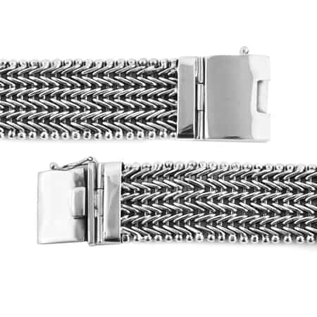 BALI LEGACY Sterling Silver Tulang Naga Multi Chain Bracelet (7.50 In) 102.40 Grams image number 3