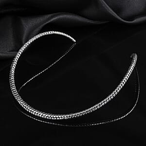 Bali Legacy Sterling Silver Collar Necklace 20 Inches 21.65 Grams