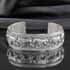 Bali Legacy Sterling Silver Lion Bangle Bracelet (7.25 In) 36.15 Grams image number 1