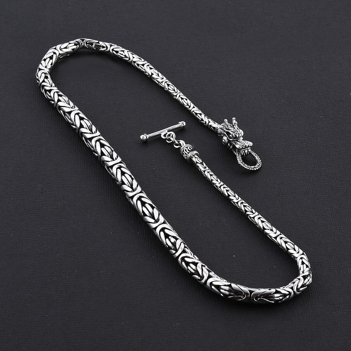 BALI LEGACY Sterling Silver Borobudur Necklace 18 Inches 76.55 Grams image number 1