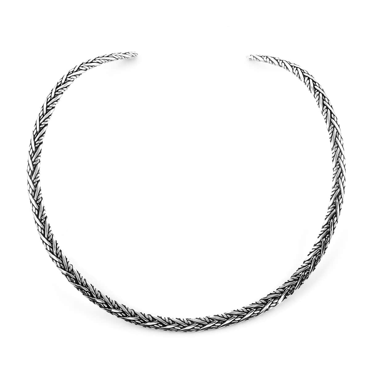 BALI LEGACY Sterling Silver Collar Necklace 20 Inches 36.85 Grams image number 0