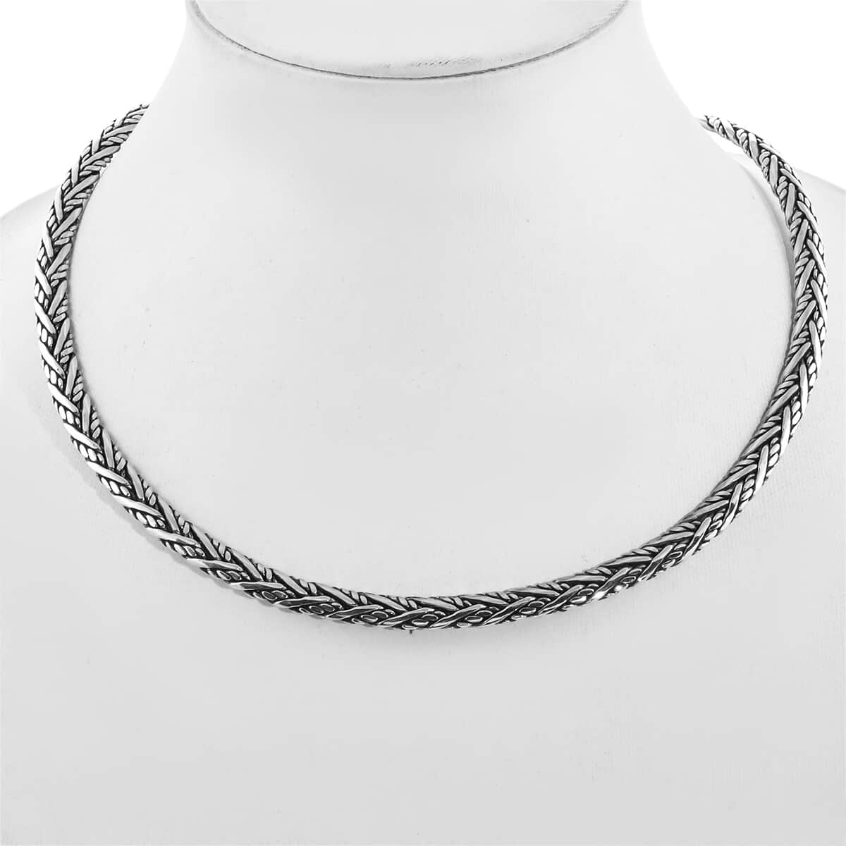 BALI LEGACY Sterling Silver Collar Necklace 20 Inches 36.85 Grams image number 2