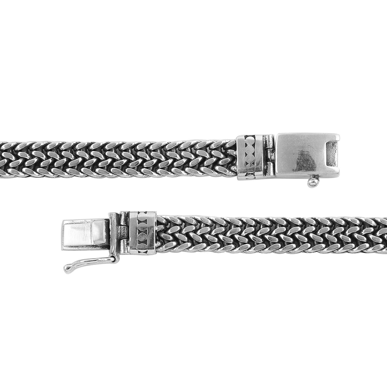 Bali Legacy Tulang Naga Dragon Necklace in Sterling Silver 20 Inches 116.90 Grams