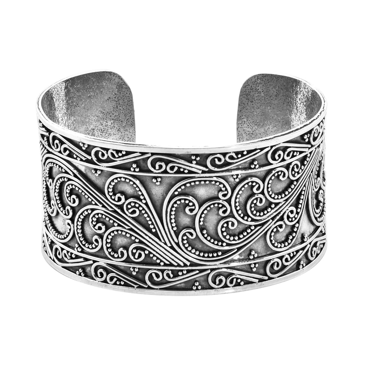 BALI LEGACY Sterling Silver Cuff Bracelet (7.50 In) 46.50 Grams image number 0
