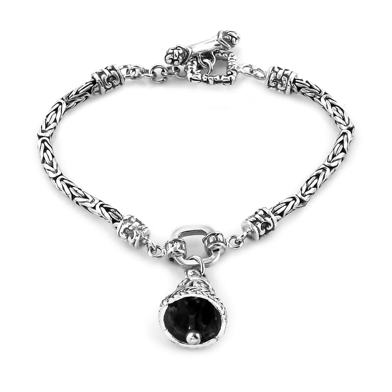 Bali Legacy Sterling Silver Borobudur Bracelet (7.50 In) 23.15 Grams
