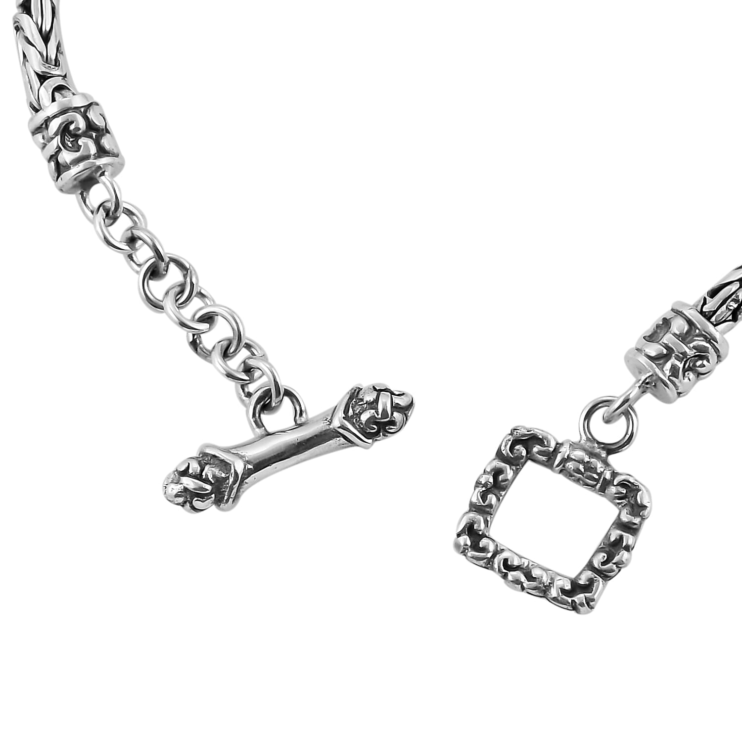 Bali Legacy Sterling Silver Borobudur Bracelet (7.50 In) 23.15 Grams