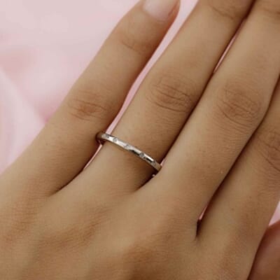 White Diamond Ring
