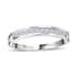 RHAPSODY IGI Certified 950 Platinum E-F VS Diamond Half Eternity Band Ring (Size 8.0) 4.40 Grams 0.50 ctw image number 0