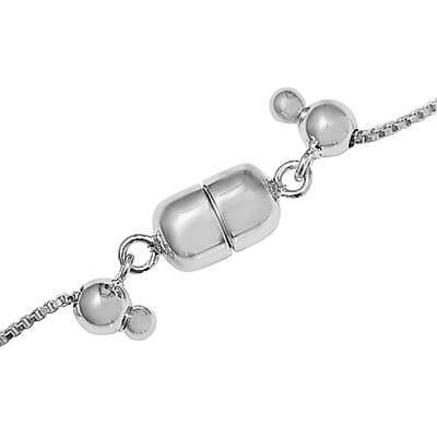 Premium Green Jade 12.60 ctw Necklace in Platinum Over Sterling Silver 18 Inches