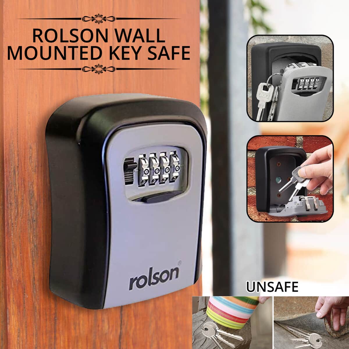 Wall Mounted Indoor & Outdoor Use Key Safe image number 1