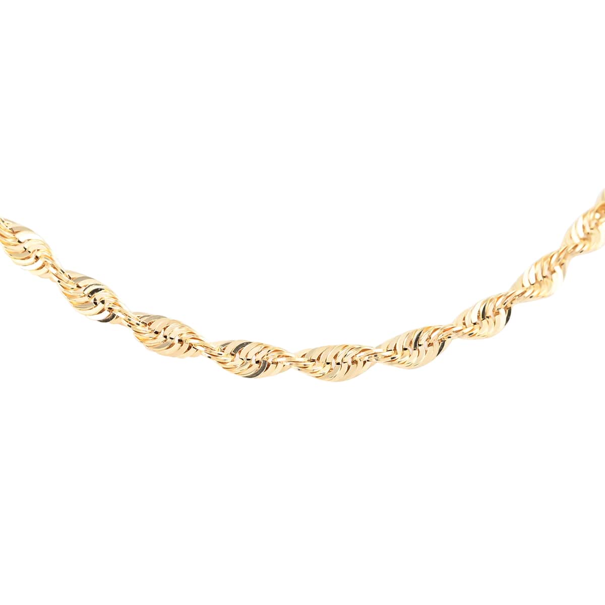 Maestro Gold Collection Italian 10K Yellow Gold 3.3mm Rope Chain 22 Inches 3.5 Grams image number 0