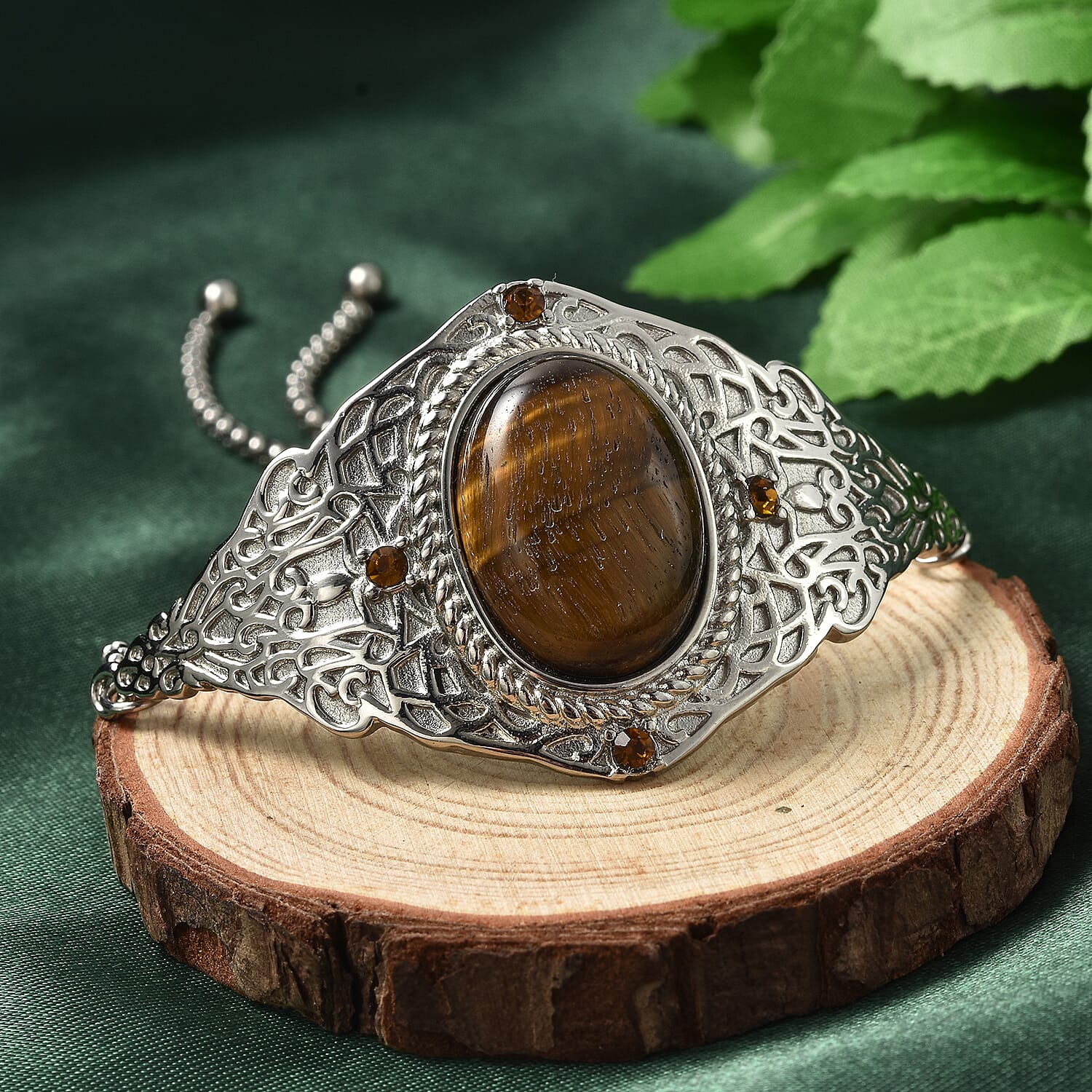 South African Yellow Tigers Eye - Product card gallery slide 2 (10144445235483)