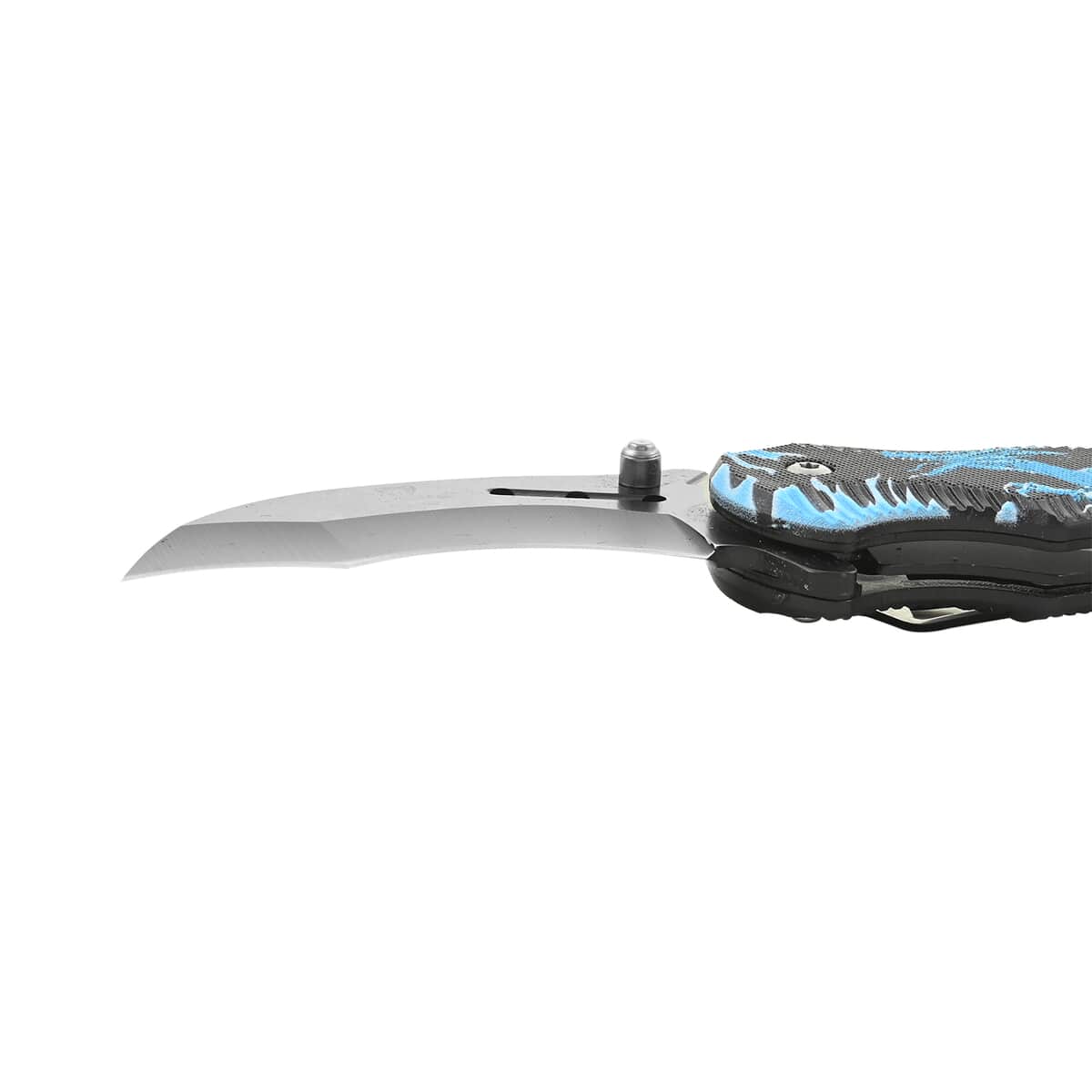 SNAKE EYE Blue Dragon Pocket Knife image number 4