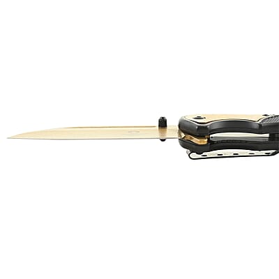 SNAKE EYE Golden Pocket Knife