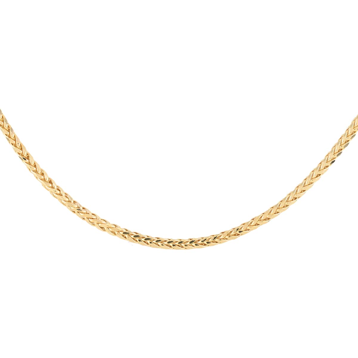 OTTOMAN TREASURE 18K Yellow Gold 2.7mm Spiga Necklace 20 Inches 7.50 Grams image number 0