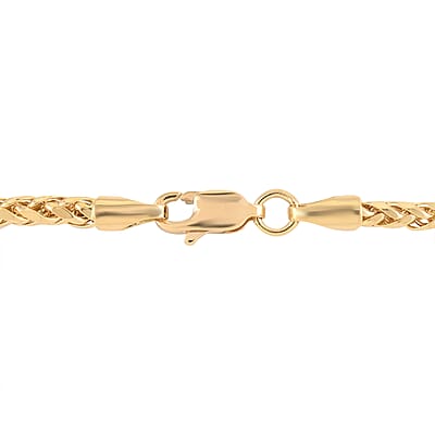 OTTOMAN TREASURE 2.7mm Spiga Necklace in 18K Yellow Gold 7.50 Grams 20 Inches