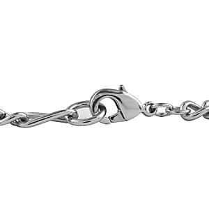 Spider-Man Figaro Red Enamel Face Bracelet in Silvertone (7.00 In)