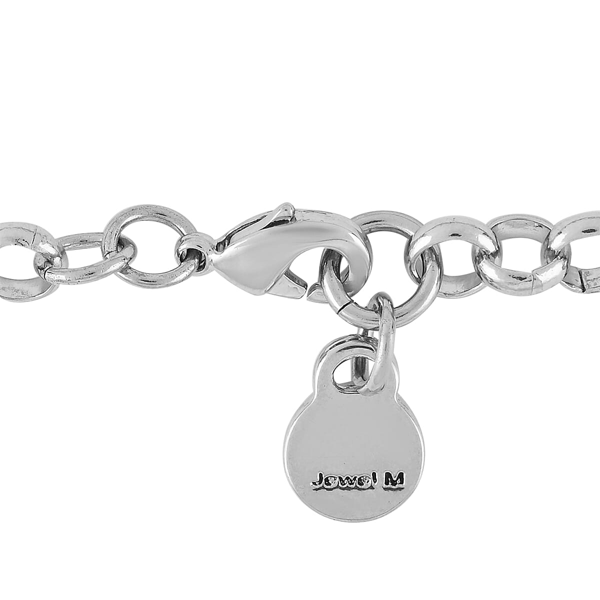 MARVEL Wolverine Multi Logo Bracelet in Silvertone (7.00 In) image number 3