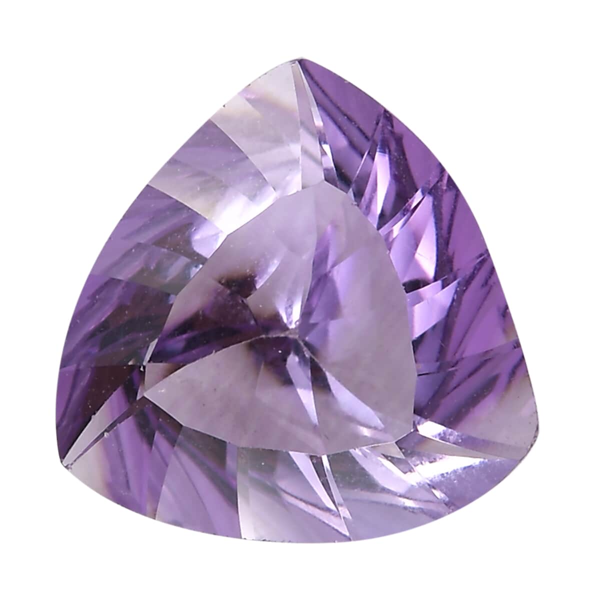 Rose De France Amethyst (Trl 10 mm) 2.19 ctw Loose Gemstone image number 0