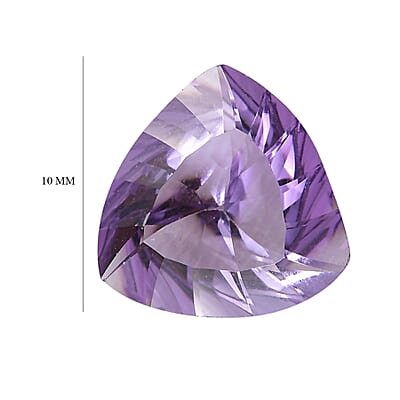 Rose De France Amethyst (Trl 10 mm) 2.19 ctw Loose Gemstone